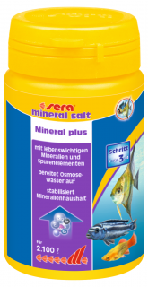 Sera mineral salt 105g (Sera mineral salt 105g na 2.100 litrů vody)