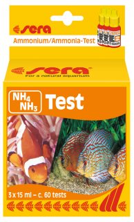 Sera NH4/NH3-Test 60 měření (Sera amonium/amoniak-Test 60 měření)