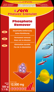 Sera phosvec granulat 500g (Sera phosvec granulat 500g odstraňuje fosfát )