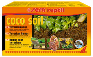 Sera reptil coco soil 650g/8L (Sera reptil coco soil kokosový substrát 8L)