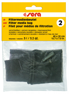 Sera sáček na filtrační média č. 2 (Sera filter media bags filtrační sáček 2)