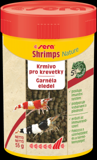 Sera shrimps nature 100 ml (55 g) (Sera shrimps nature 100ml pro krevetky)