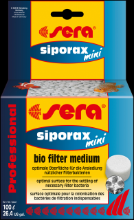 Sera Siporax Mini Professional 500 ml (130g) (Sera siporax mini Professional 500ml na 100 litrů vody)