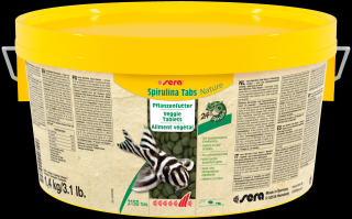 Sera Spirulina Tabs Nature 2200 ml  (Spirulina Tabs Nature 2150 tebl. (1,4 kg))