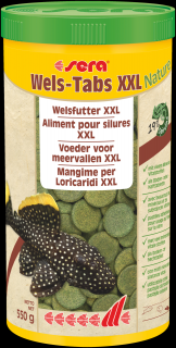 Sera Wels-Tabs XXL Nature 1.000ml  (Sera Catfish Tabs Nature XXL 1L (550 g))