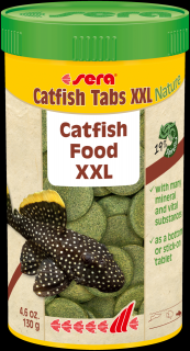 Sera Wels-Tabs XXL Nature 250ml (Sera Catfish Tabs Nature XXL 250ml (130 g))