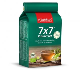 7x7 KräuterTee Bio bylinný detoxikační čaj Jenstschura balení: sypaný, množství: 100g