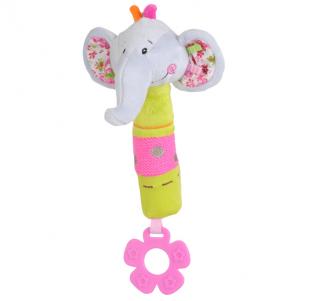 Baby Ono Plyšová hračka pískací slon