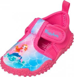 Playshoes neoprenové boty do vody pro děti růžové - Mořská víla velikost: 24/25