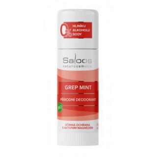 Saloos Bio přírodní deodorant tuhý - Grep mint 60g