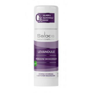 Saloos Bio přírodní deodorant tuhý - Levandule 60g