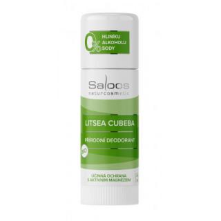 Saloos Bio přírodní deodorant tuhý - Litsea Cubeba 60g