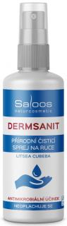 Saloos Dermsanit antibakteriální přírodní čisticí sprej na ruce 50ml