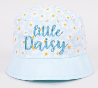 YO kojenecký klobouček bavlněný Little Daisy - dívčí vel. 40-44cm