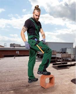 Kalhoty s laclem ARDON®VISION zelené prodloužené