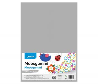 MOOSGUMMI A4 šedá LUMA, 10ks