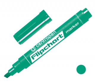 Popisovač CENTROPEN 8560 (8860) zkosený zelený