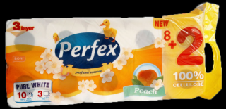 Toaletní papír Perfex 8+2 Peach