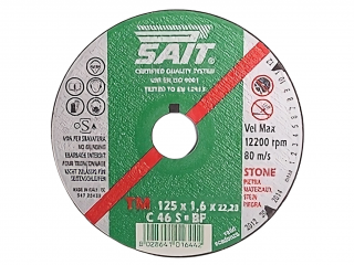 Řezný kotouč SAIT TM C46S Rozměry: 125x1,6x22,23