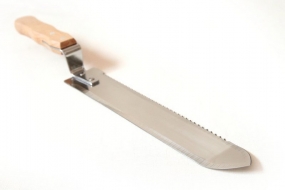 Nůž odvíčkovací zubatý nerez 28 cm