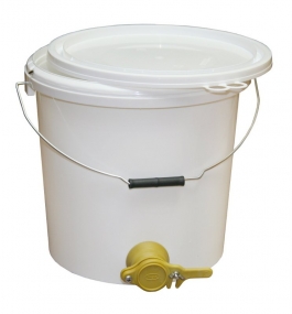 Stáčecí nádoba na 25 kg medu plastová bílá