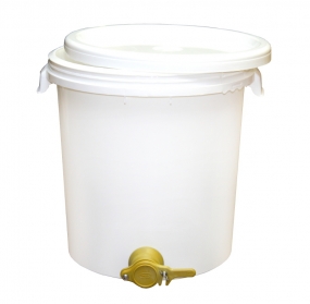 Stáčecí nádoba na 40 kg medu plastová bílá