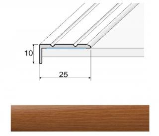 Effector A31D Schodová hrana 25x10, samolepící, délka 270cm Dekor: Třešeň
