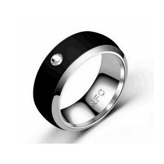 NAKY Ocelový prsten Bruno - Black P0622