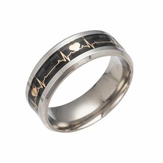 NAKY Ocelový prsten Lover P3432