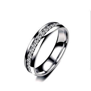 NAKY Ocelový prsten Valentin - Silver P3244