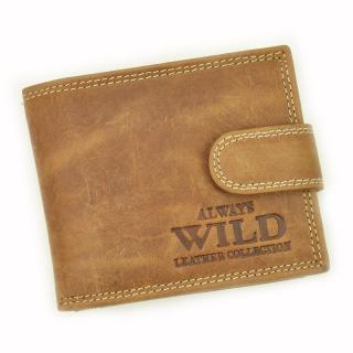WILD pánská peněženka N0035L-CHM RFID, Cognac