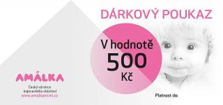 DÁRKOVÝ POUKAZ v hodnotě 500Kč