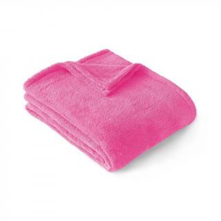 Dětská soft deka - růžová 75x100cm
