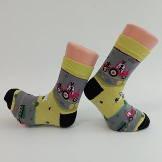 Dětské bavlněné ponožky Farma v.16-21
