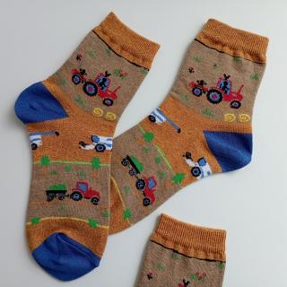Dětské bavlněné ponožky, Farma v.19-21