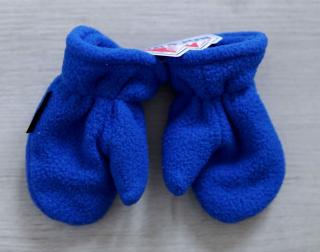 Dětské rukavičky (10-24 měsíců) z polaru vel.1 modré