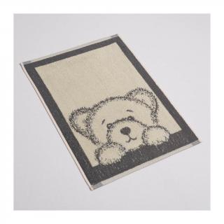 Dětský ručník medvídek šedý 35x50cm
