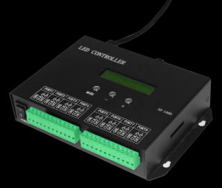 Ovladač RGB pro bazénové LED osvětlení DMX