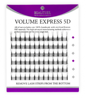 Beautier Volume řasy objemové 5D C 0,07 x 9mm 6 řad