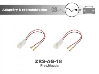 Adaptér k reproduktorovému konektoru - Fiat, Mazda - ZRS-AG-18
