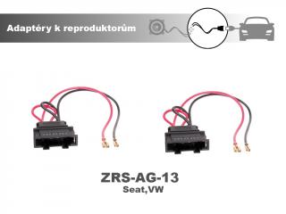 Adaptér k reproduktorovému konektoru - Seat, VW - ZRS-AG-13