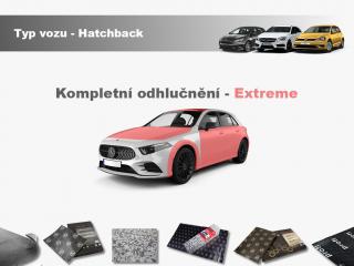 Kompletní odhlučnění Hatchback - Extreme