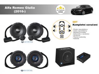 Kompletní ozvučení Alfa Romeo Giulia (2016-) - nejlepší cena