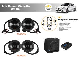 Kompletní ozvučení Alfa Romeo Giulietta (2010-) - skvělý zvuk
