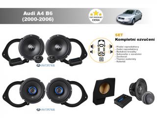 Kompletní ozvučení Audi A4 B6 Sedan (2000-2006) - nejlepší cena