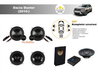 Kompletní ozvučení Dacia Duster (2010-) - skvělý zvuk