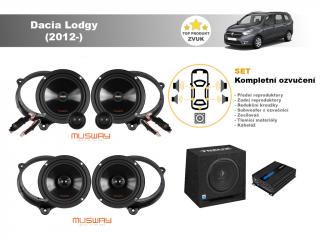 Kompletní ozvučení Dacia Lodgy (2012-)- skvělý zvuk