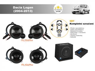 Kompletní ozvučení Dacia Logan (2004-2013) - skvělý zvuk