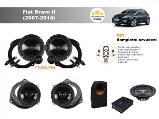 Kompletní ozvučení Fiat Bravo II (2007-2014) - skvělý zvuk