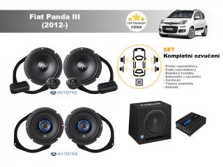Kompletní ozvučení Fiat Panda III (2012-) - nejlepší cena